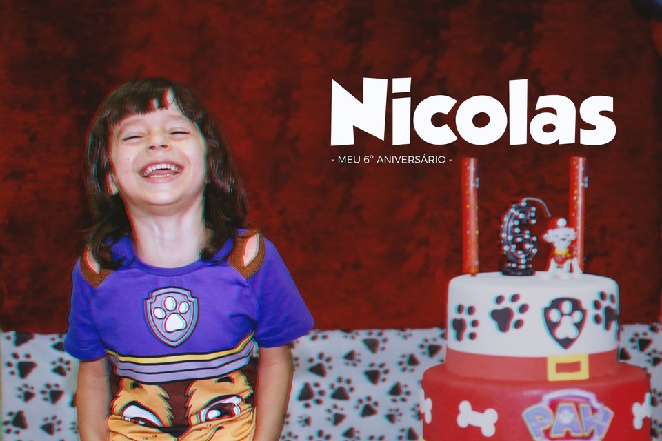 Kids Pocket Vídeo Nicolas 6 anos