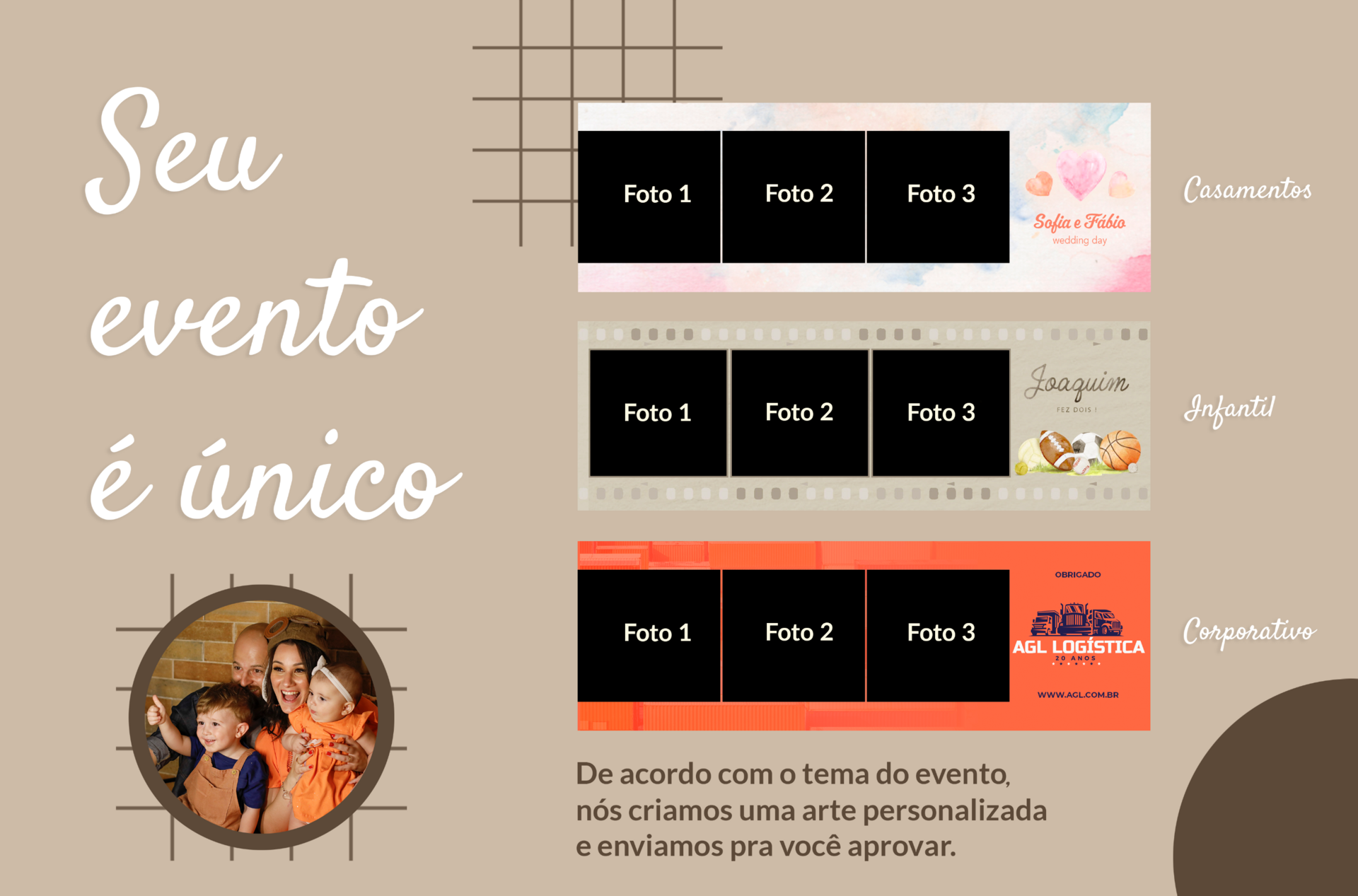 Foto SEU EVENTO É ÚNICO E A ARTE DE IMPRESSÃO TAMBÉM - Imagem 0